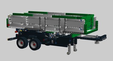 Набор LEGO MOC-14624 42078 MACK Tipper trailer