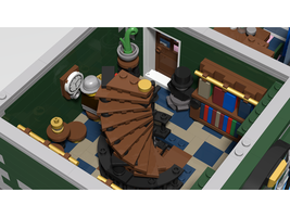 Набор LEGO MOC-14647 Книжный магазин и кафе