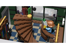 Набор LEGO Книжный магазин и кафе