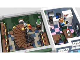 Набор LEGO Книжный магазин и кафе