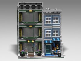 Набор LEGO Книжный магазин и кафе