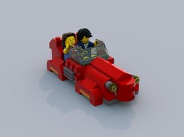 Набор LEGO 31003 alt- vintage hover car v2