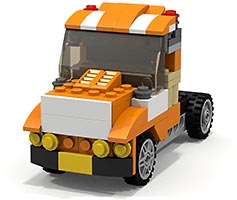 Набор LEGO Большой грузовик-тягач