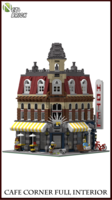 Набор LEGO MOC-14820 Интерьер кафе на углу