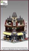 Набор LEGO Интерьер кафе на углу