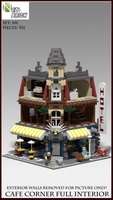 Набор LEGO Интерьер кафе на углу