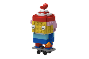 Набор LEGO Скейтер (Брикхедз)