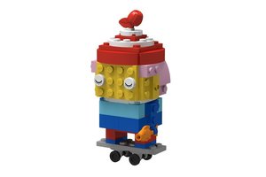 Набор LEGO Скейтер (Брикхедз)