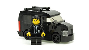 Набор LEGO MOC-14892 Black Minivan