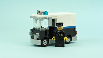 Набор LEGO Старый полицейский фургон