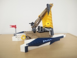 Набор LEGO MOC-14974 Racing Katamaran