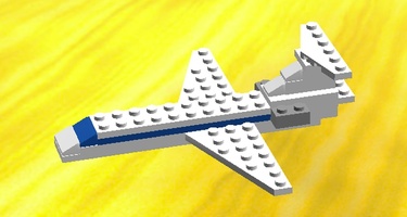 Набор LEGO MOC-14979 Boeing 717 Mini Model