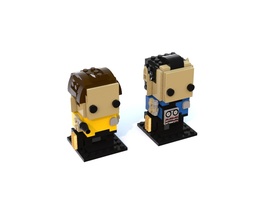 Набор LEGO MOC-14988 Kirk and Spock