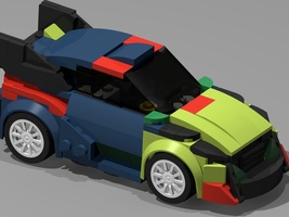 Набор LEGO Alt - 75885 - Castrol Oil Ford Fiesta M-Sport WRC