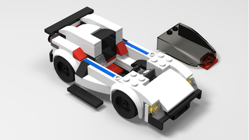 Набор LEGO MOC-14998 75887 Sportcar