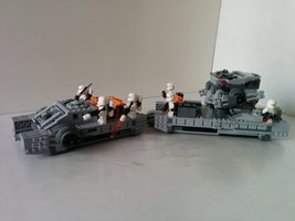 Набор LEGO MOC-15032 Imperial Assault Hovertank Trailer