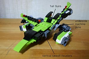 Набор LEGO Робот-трансформер (в истребитель)