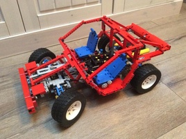 Набор LEGO Studless Teast car 8865 with 4wd