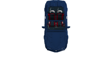 Набор LEGO MOC-15203 Alfa Romeo Spider 1750 TBi