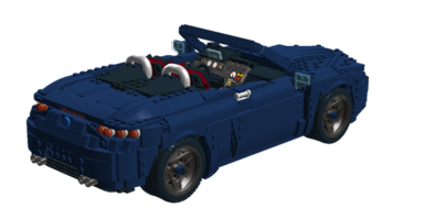 Набор LEGO Alfa Romeo Spider 1750 TBi