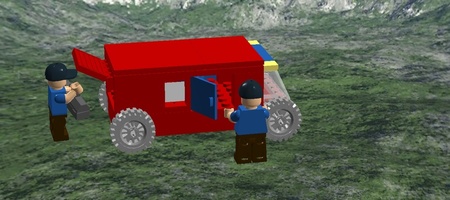 Набор LEGO MOC-15226 the car
