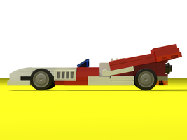 Набор LEGO MOC15040 - Dragster