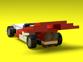 Набор LEGO MOC15040 - Dragster