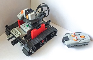 Набор LEGO MOC-15274 RC Catepillar tracked vehicle