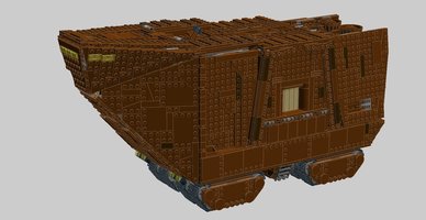 Набор LEGO MOC-15281 75059 Sandcrawler mod