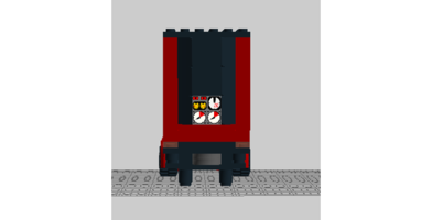 Набор LEGO Refrigerated Semi Trailer. Dual, Spread Axles