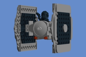 Набор LEGO MOC-15430 Imperial Tie Fighter - Microfighter