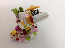 Набор LEGO Пушка из Страны безоблачного счастья