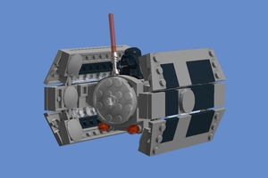 Набор LEGO MOC-15450 Darth Vaders Advanced Tie Fighter - Microfighter