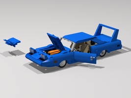 Набор LEGO MOC-15584 1970 Plymouth Superbird Blue
