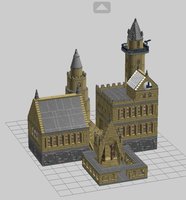 Набор LEGO MOC-15670 Замок Хогвартс