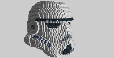 Набор LEGO MOC-15692 UCS Stormtrooper helmet