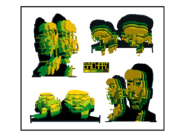 Набор LEGO HUGH HEFNER (layered art)