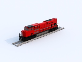 Набор LEGO MOC-15751 MOC SD70-ACE Locomotive