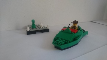 Набор LEGO 1354 Jurassic Boat