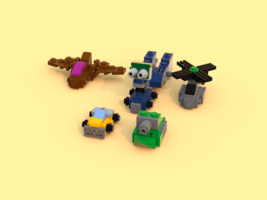 Набор LEGO MOC-15783 Mini Lego Transformers: Bruticus