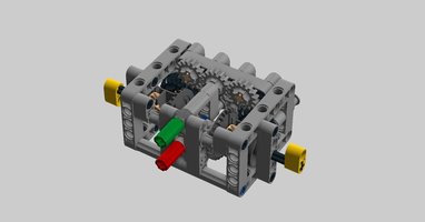 Набор LEGO MOC-15812 Tank Subtractor Gearbox