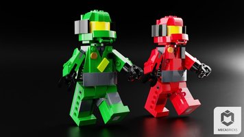 Набор LEGO Ninjago - Ant Man style figures