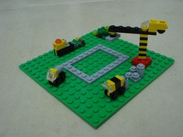 Набор LEGO Строительные машины (нано-масштаб)