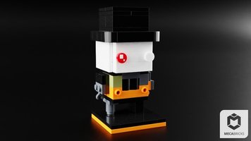 Набор LEGO MOC-16028 Ninjago Hunted Brickheadz Iron Barron