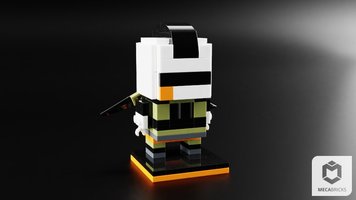Набор LEGO MOC-16073 Ninjago Hunted Brickheadz Jet Jack