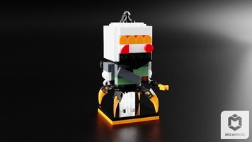 Набор LEGO MOC-16078 Ninjago Hunted Brickheadz Daddy No Legs