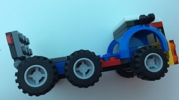 Набор LEGO MOC-16147 31033 MOC Mini Car Carrier with Car