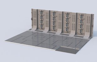 Набор LEGO MOC-16224 Hangar Bay Display