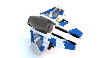 Набор LEGO MOC-16478 PloKoon ETA-2 and banked flight stand