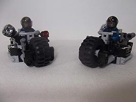 Набор LEGO Совершенно секретные полицейские мотоциклы